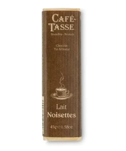 Barre Chocolat au lait Noisettes Café-Tasse 45g