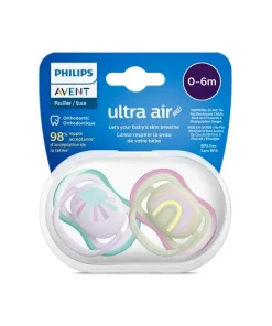 Avent Sucette Ultra Air 0-6m Girl Scf085/59