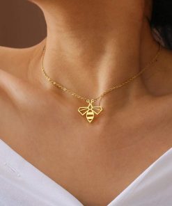Collier animal totem abeille