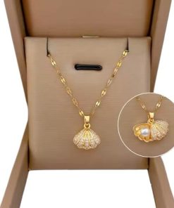 Collier Coquillage Perle