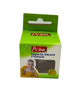 Pti Doux Tetine Large 3 Vitesses En Silicone