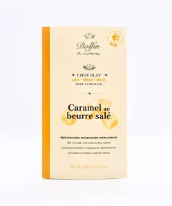 Tablette Chocolat au lait Caramel au beurre salé Dolfin 70g